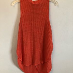 Orange tank/ halter top